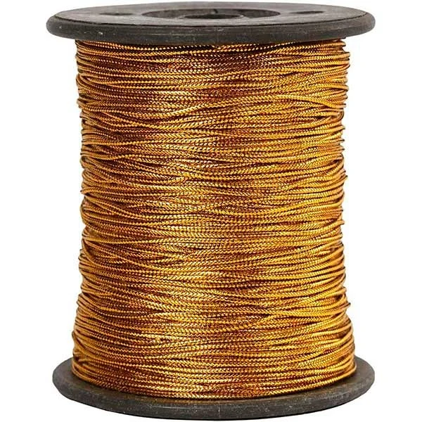 Tråd, Metal look, 0,5 mm, 100 m